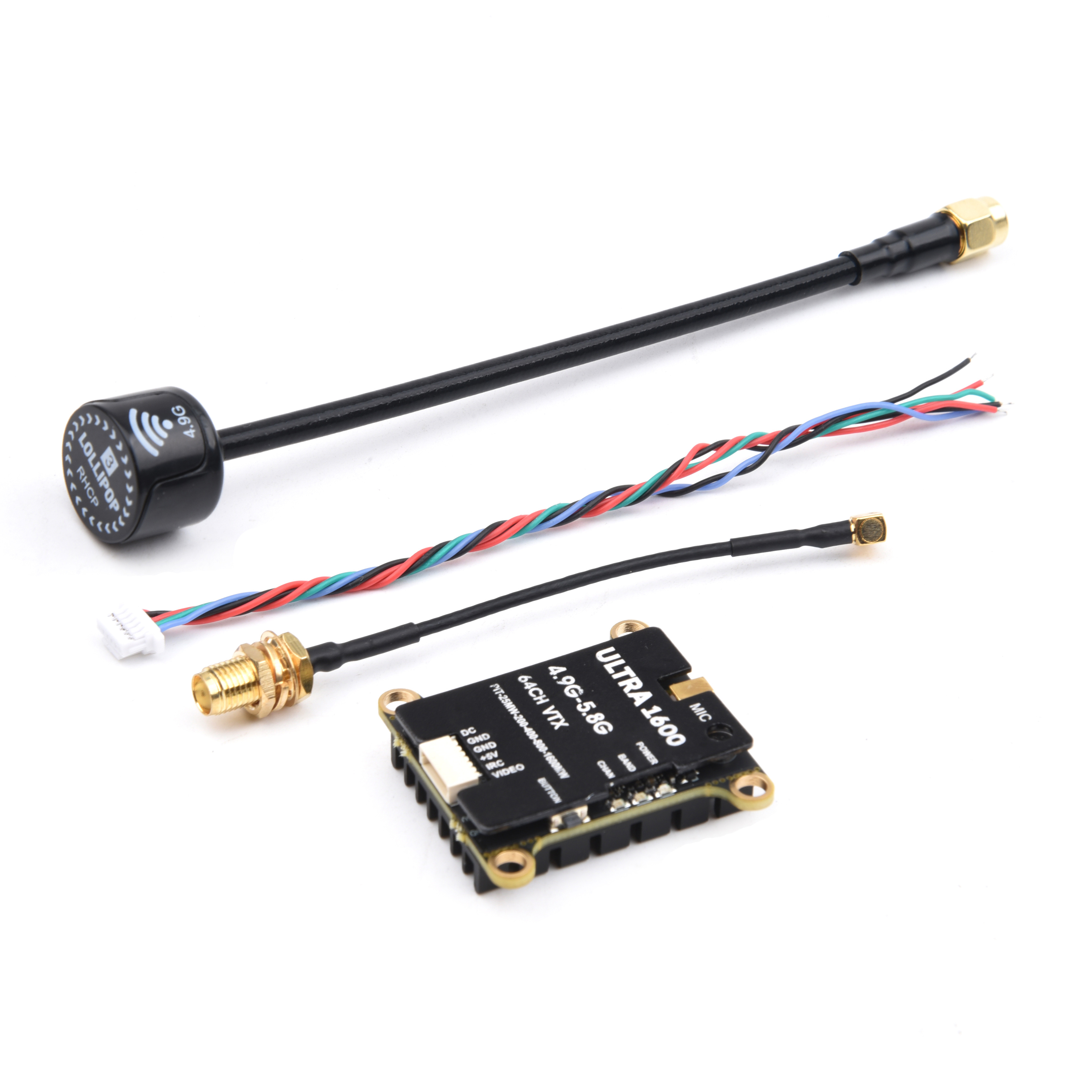 Drone Kit Long Range - Ultra 1W6 4.9G-5.8GHZ 64CH 1600mW 1.6W