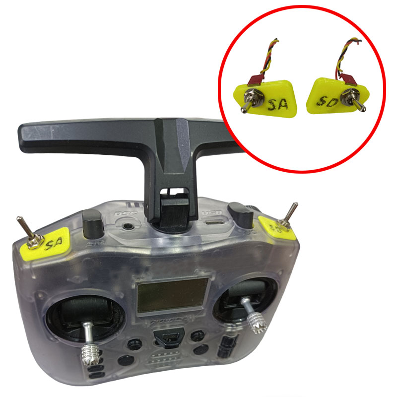 Drone Kit With Camera - 1Pair For RadioMaster Pocket RC Modified