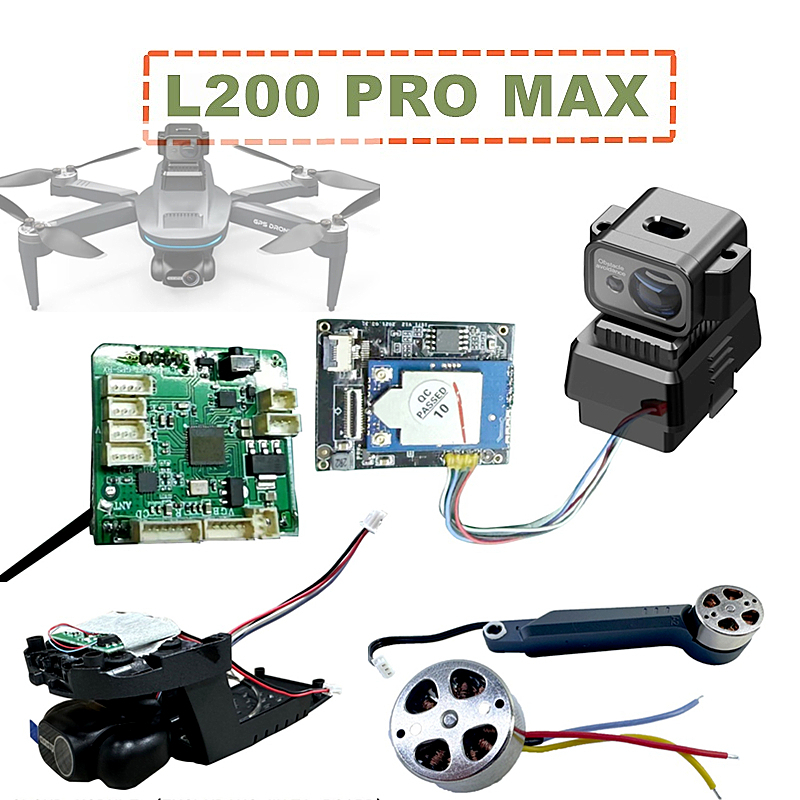 Drone Kit With Camera - L200 PRO MAX Drone Spare Parts