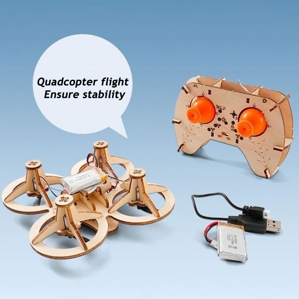 Rc Drone Toy Wooden Drone Puzz - Drone Kit Octocopter review and price