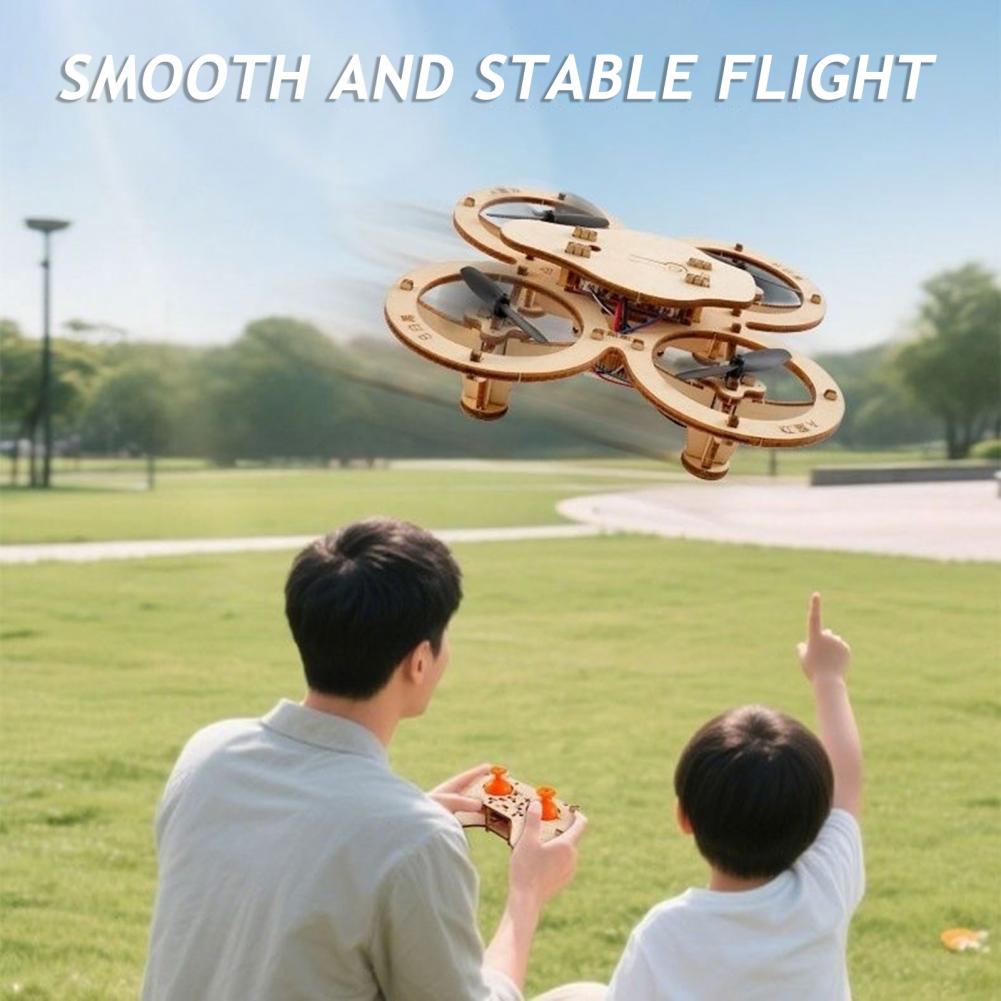 Rc Drone Toy Wooden Drone Puzz - Drone Kit Octocopter review and price
