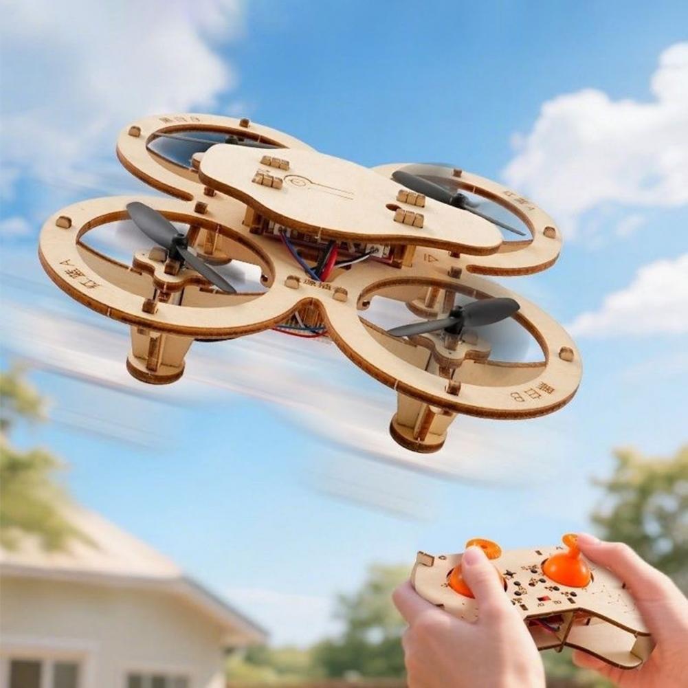 Rc Drone Toy Wooden Drone Puzz - Drone Kit Octocopter review and price