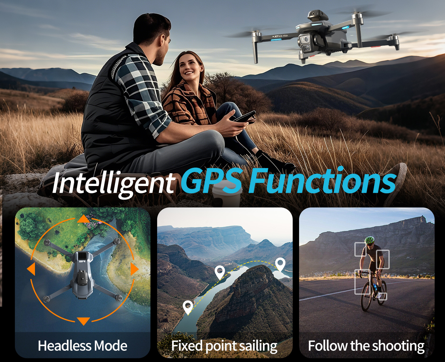 XT606 MAX 3 battery Drone 4k 8 - Drone Kit Long Range review and price