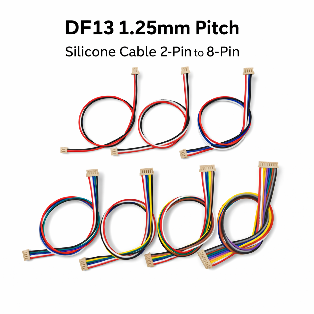 5PCS DF13 1.25mm Connector Cab - Drone Kit Hexacopter review and price