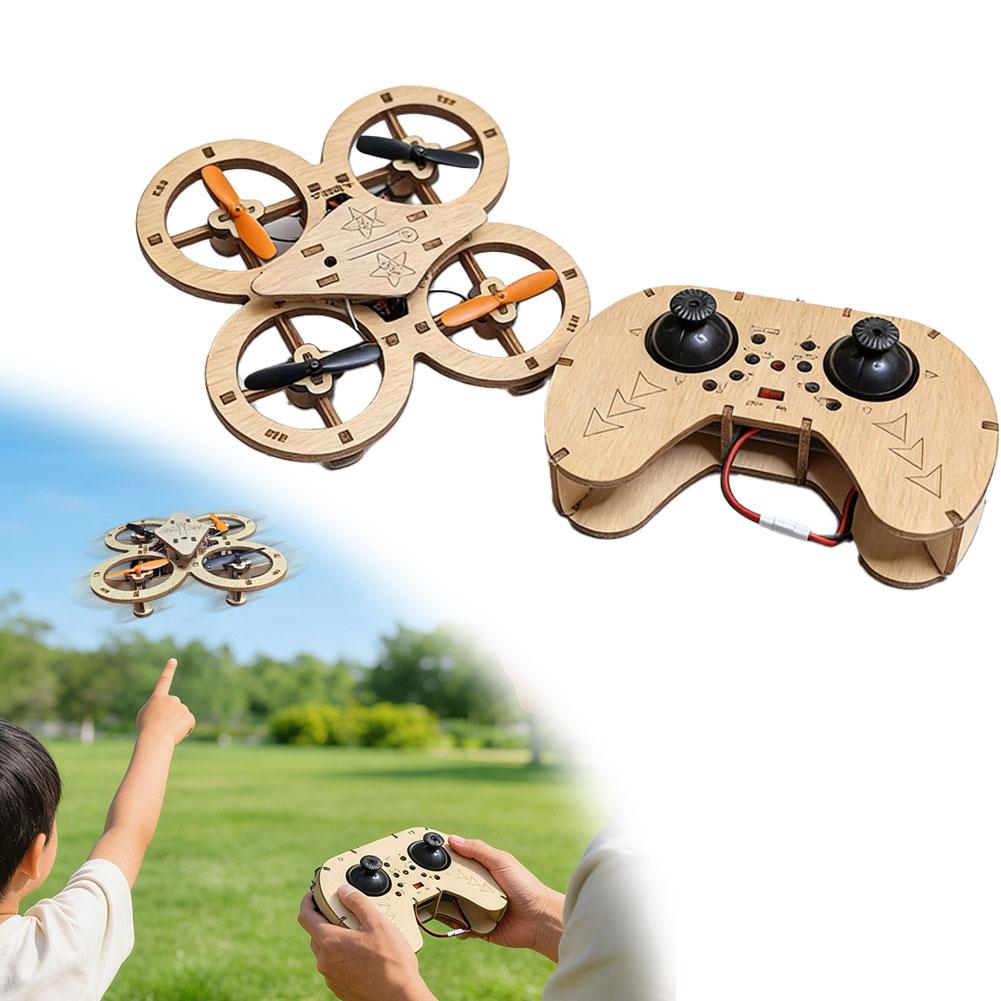 DIY Wooden RC Drone Quadcopter - Drone Kit Octocopter review and price