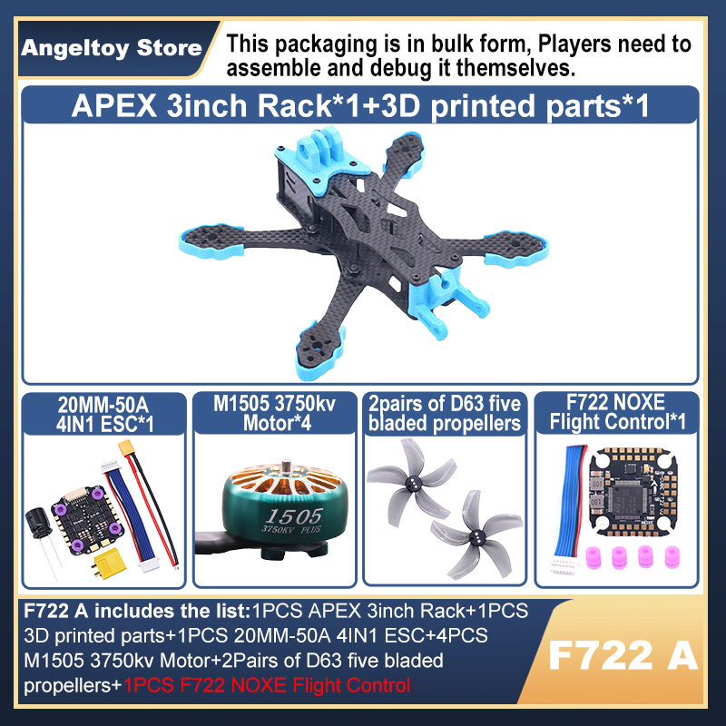 B-CUBE APEX 3inch FPV Drone Fr - Drone Kit Octocopter review and price