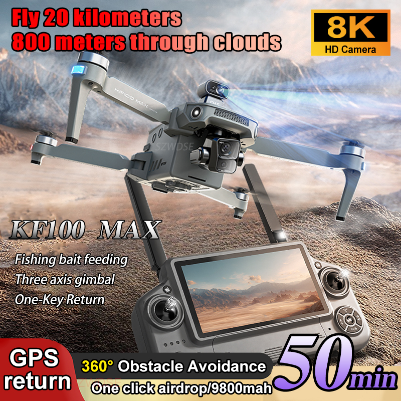 SJRC KF100 MAX 8K UHD Photo HD - Drone Kit Professional review and price
