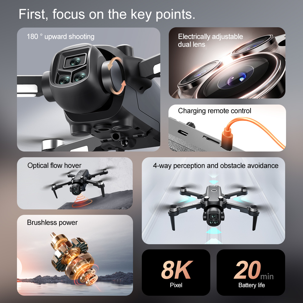 Lenovo V156 MAX 4K 8K Drone 5G - Drone Kit Long Range review and price