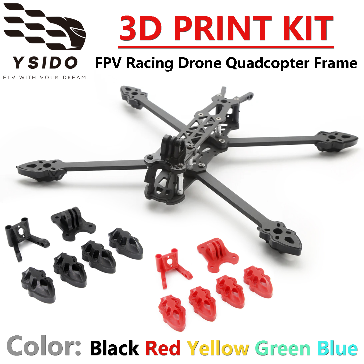 Camera Mounting/Antenna/Motor  - Drone Kit Build Yourself review and price