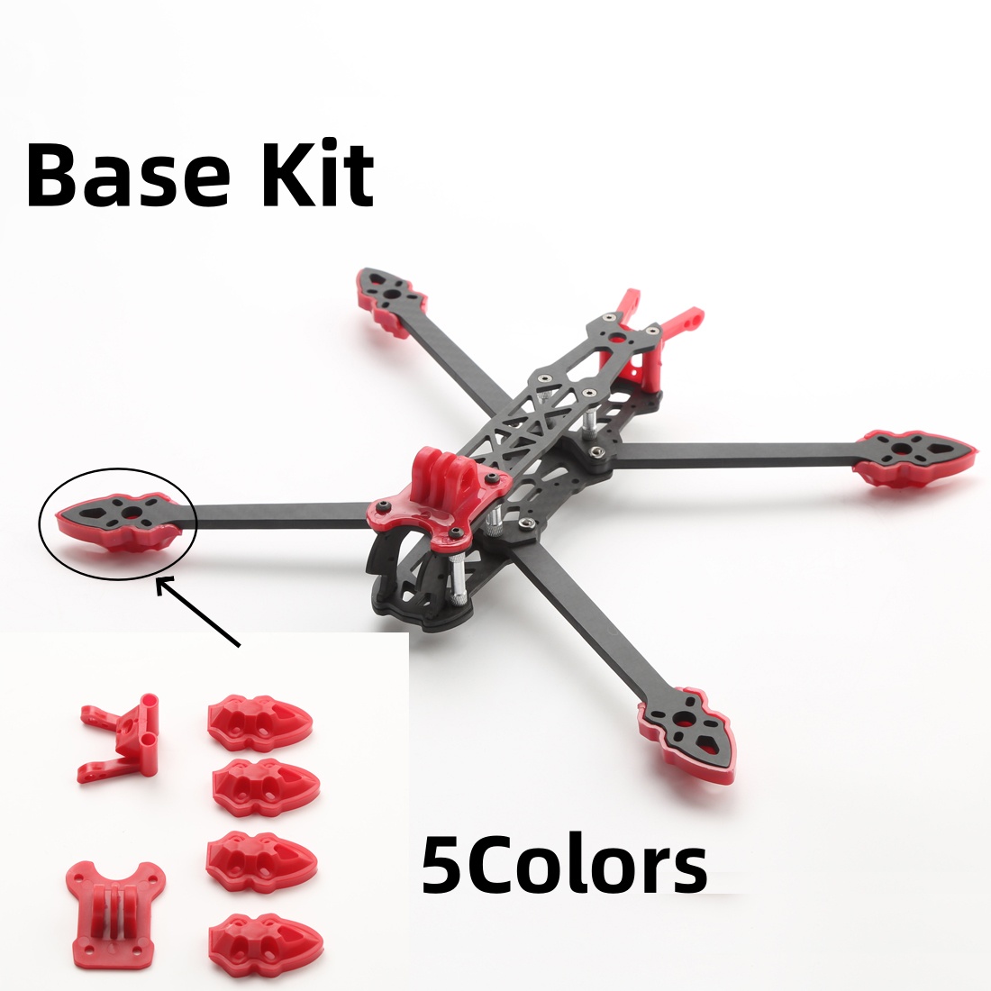 Camera Mounting/Antenna/Motor  - Drone Kit Build Yourself review and price