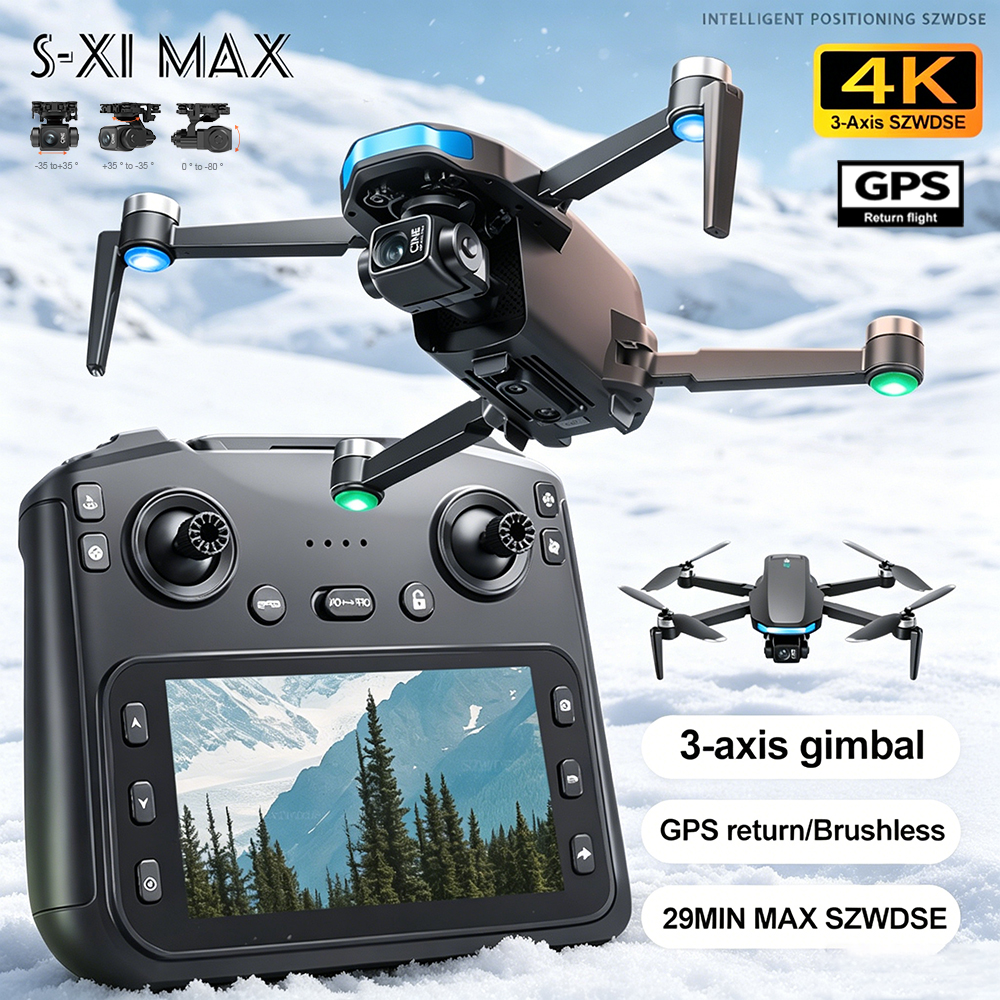 New S-X1 MAX Drone GPS 8K Prof - Drone Kit Professional review and price