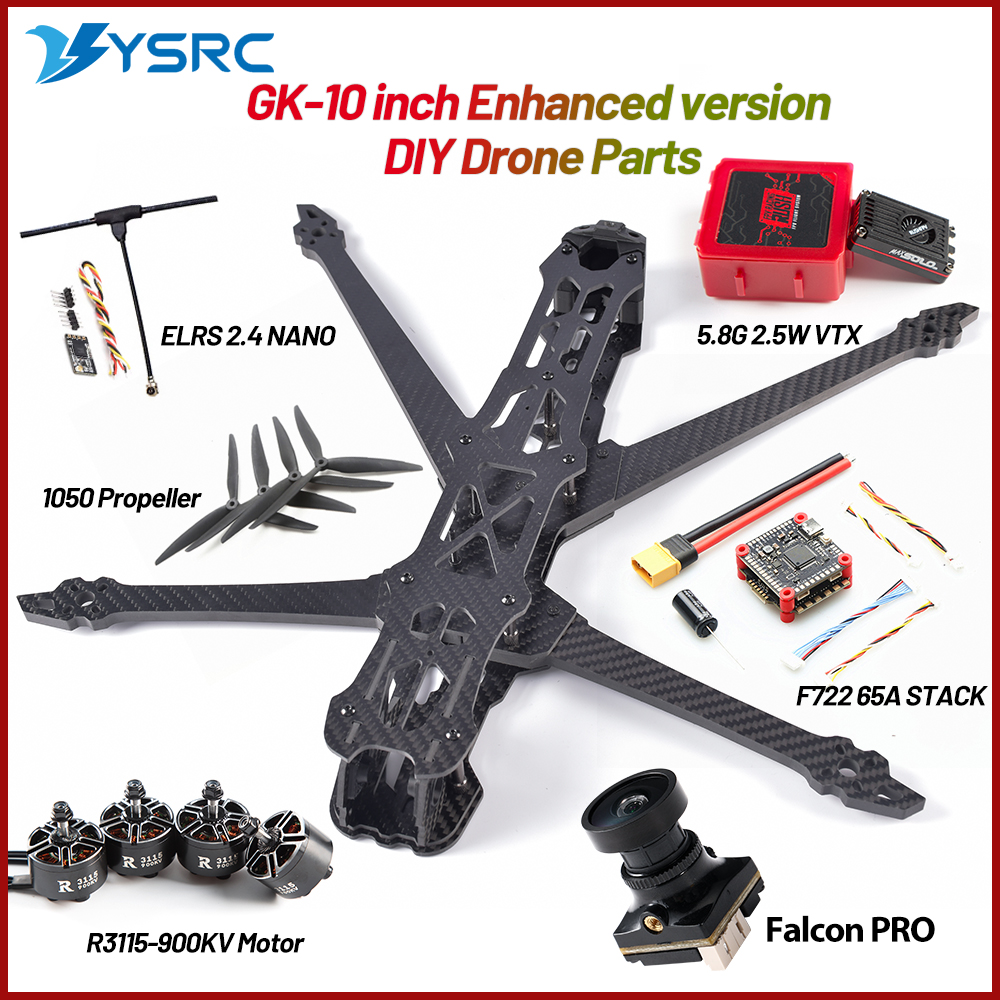 GK-V3 10 inch 435mm Wheelbase  - Drone Kit Fpv review and price
